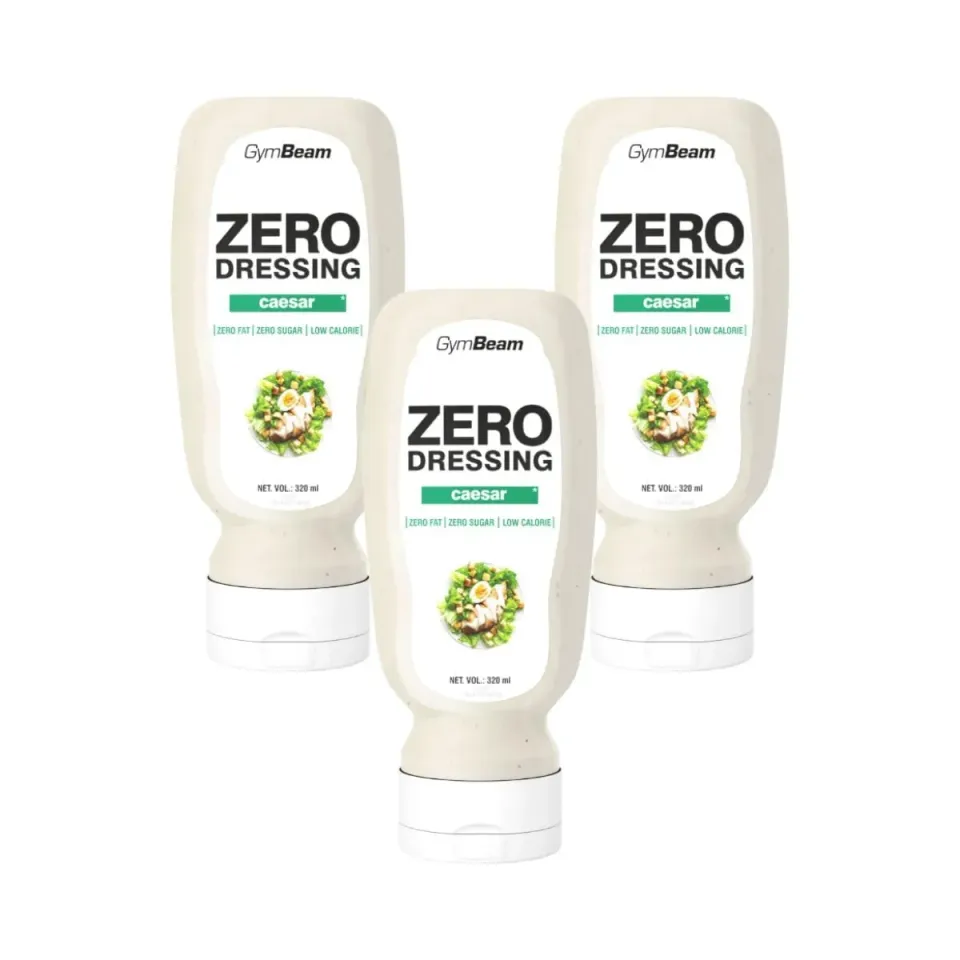 GymBeam ZERO Caesar Dressing 3x320 ml vegan