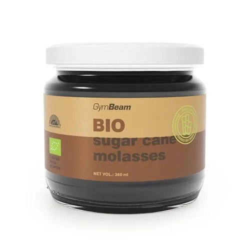 GymBeam Bio Zuckerrohrmelasse 360 ml vegan