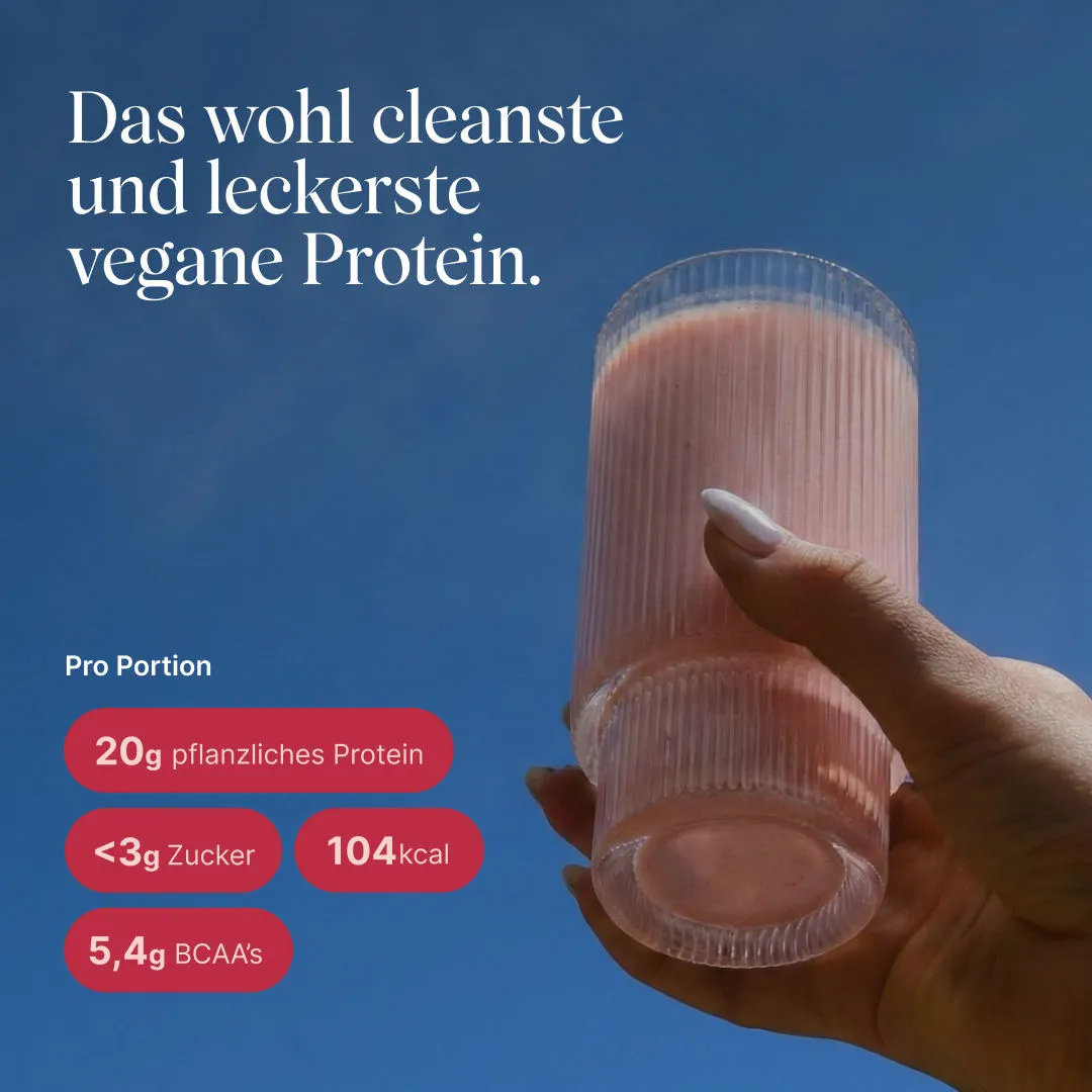 Vetain Vegan Protein Himbeere 540g Bio