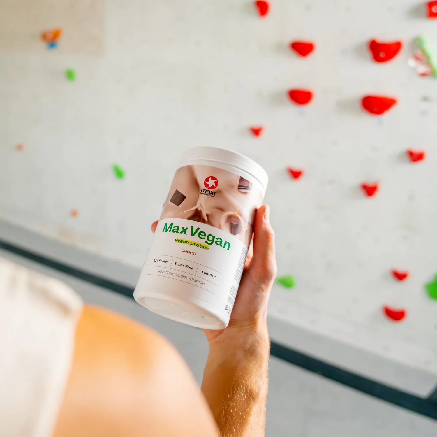 MaxiNutrition MaxVegan Protein Schoko 420g 22g Eiweiß
