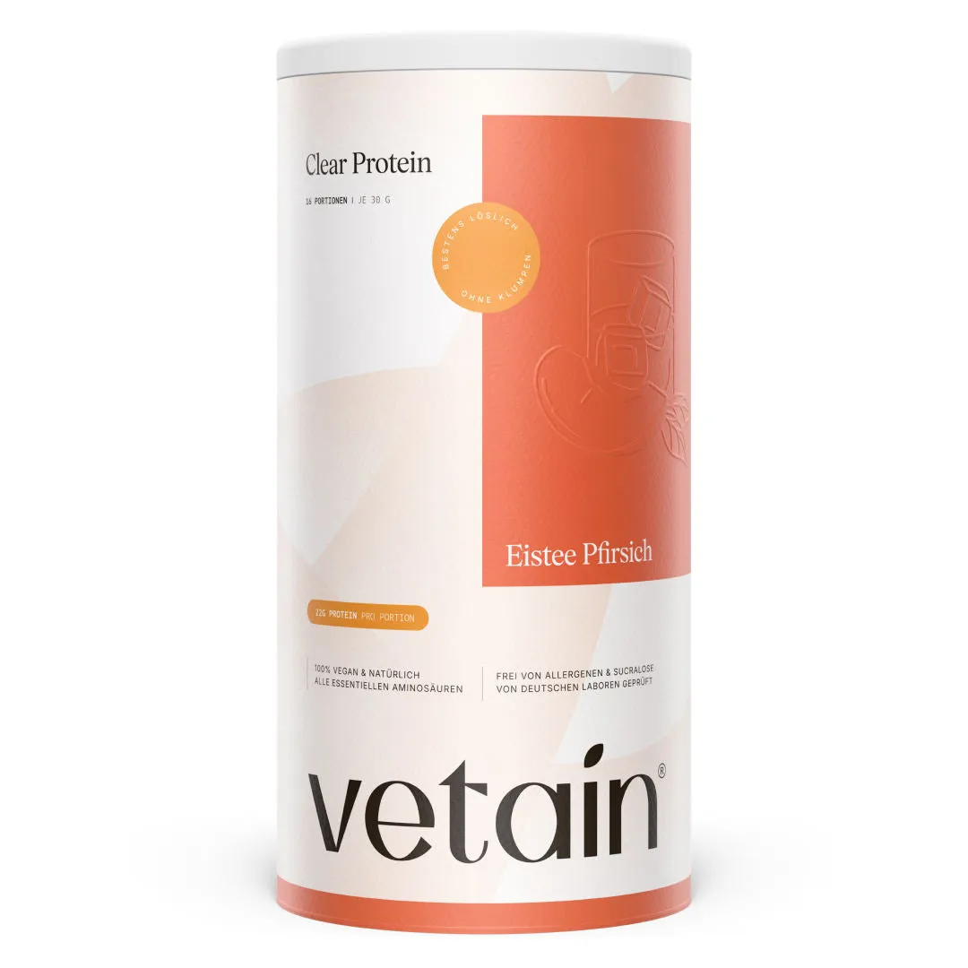 VETAIN Clear Protein Pulver Cherry-Sour 480g sauer