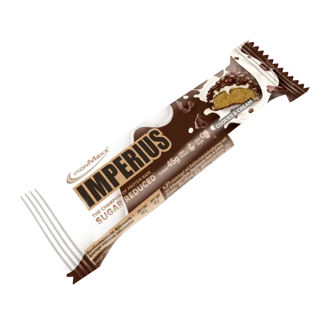 IronMaxx Imperius Proteinriegel 45g Cookies & Cream zuckerarm