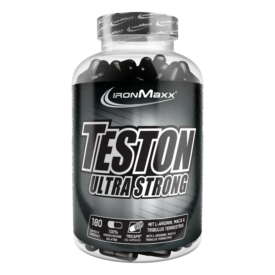 IronMaxx Teston Ultra Strong Tricaps 180 Kapseln Zink