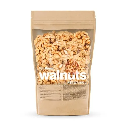 GymBeam Walnüsse ungeröstet Walnusskerne 500 g