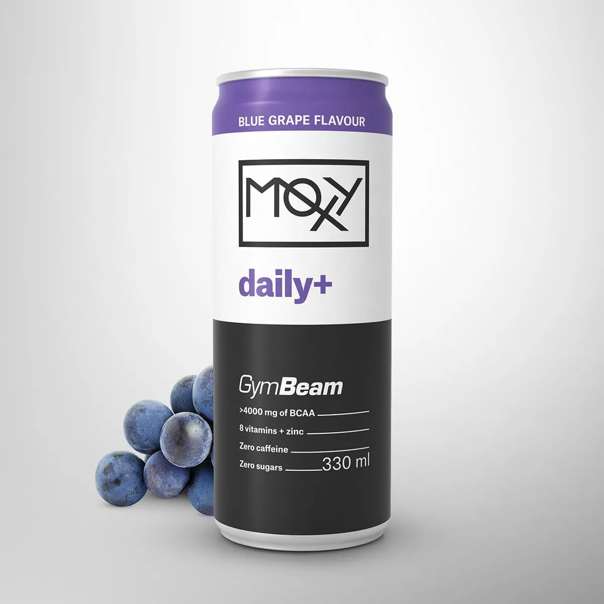 GymBeam Moxy Daily+ Drink 24x330ml koffeinfrei BCAA Zink