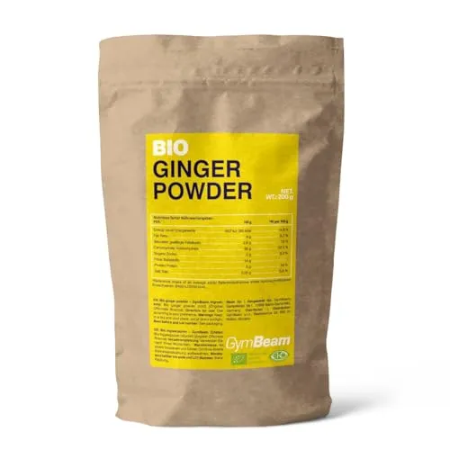GymBeam Bio-Ingwerpulver 200 g scharf