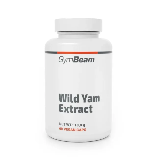 GymBeam Wilde Yamswurzel Kapseln 60 Caps vegan