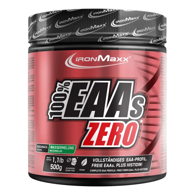 IronMaxx 100% EAAs Zero EAA Pulver 500g Melone
