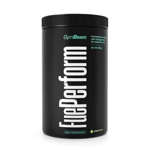 GymBeam FuePerform Pulver 390 g Grüner Apfel Kreatin