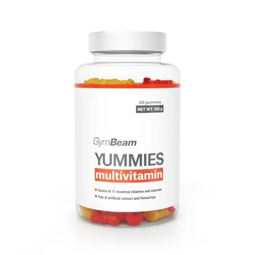 GymBeam Multivitamin Gummies 60 Caps mit 11 Vitaminen