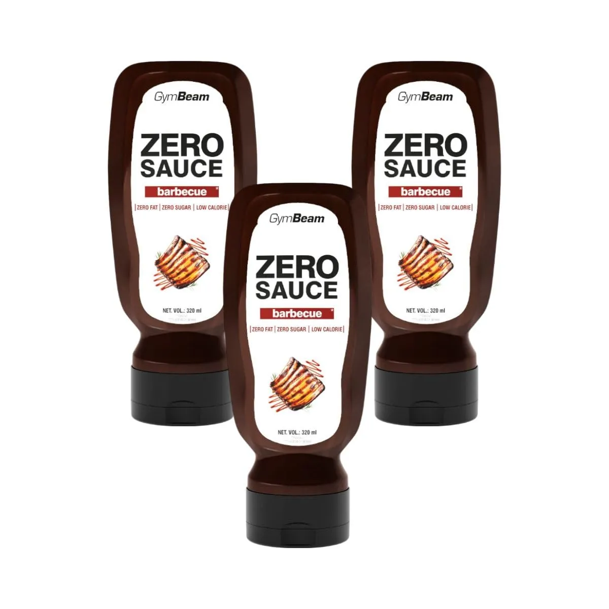 GymBeam BBQ Sauce Zero kalorienfrei 320ml zuckerfrei