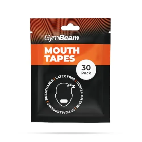 GymBeam Mouth Taping 30 Stk 3,8x7 cm Hypoallergen