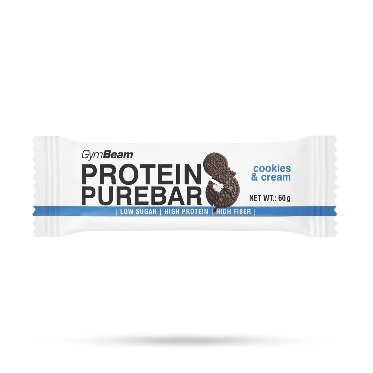GymBeam PureBar Proteinriegel Cookies Cream 12x70g zuckerarm