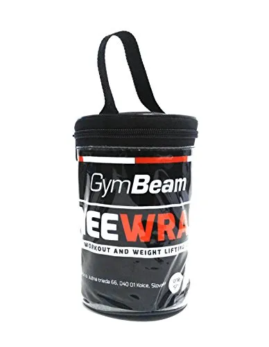 GymBeam Kniebandagen elastisch Klettverschluss 2 Stück