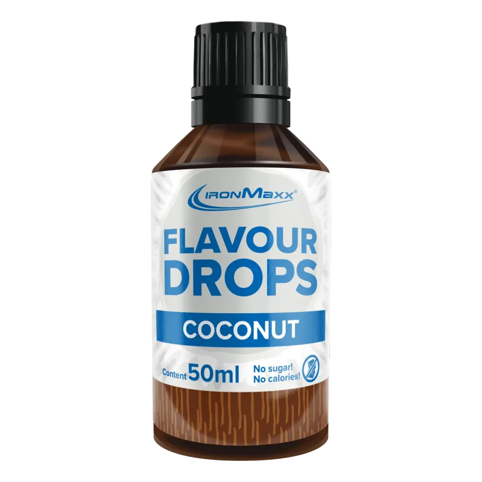 IronMaxx Flavour Drops Kokos 50ml ohne Zucker