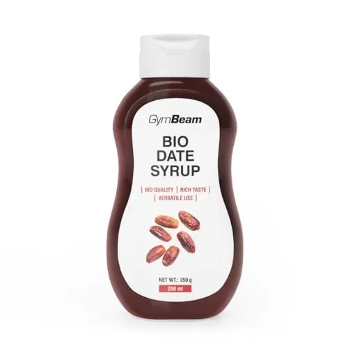 GymBeam BIO Dattelsirup 250ml natürlicher Zuckerersatz