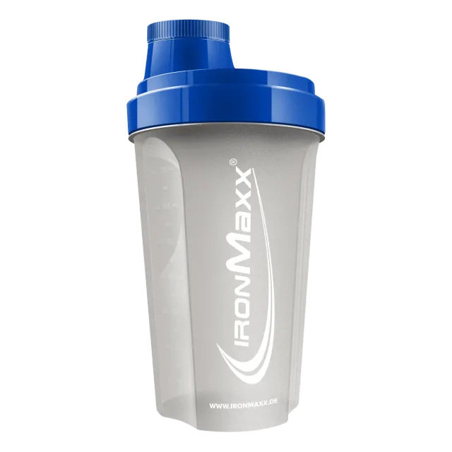 IronMaxx Shaker Transparent-Blau 700ml BPA-frei mit Sieb