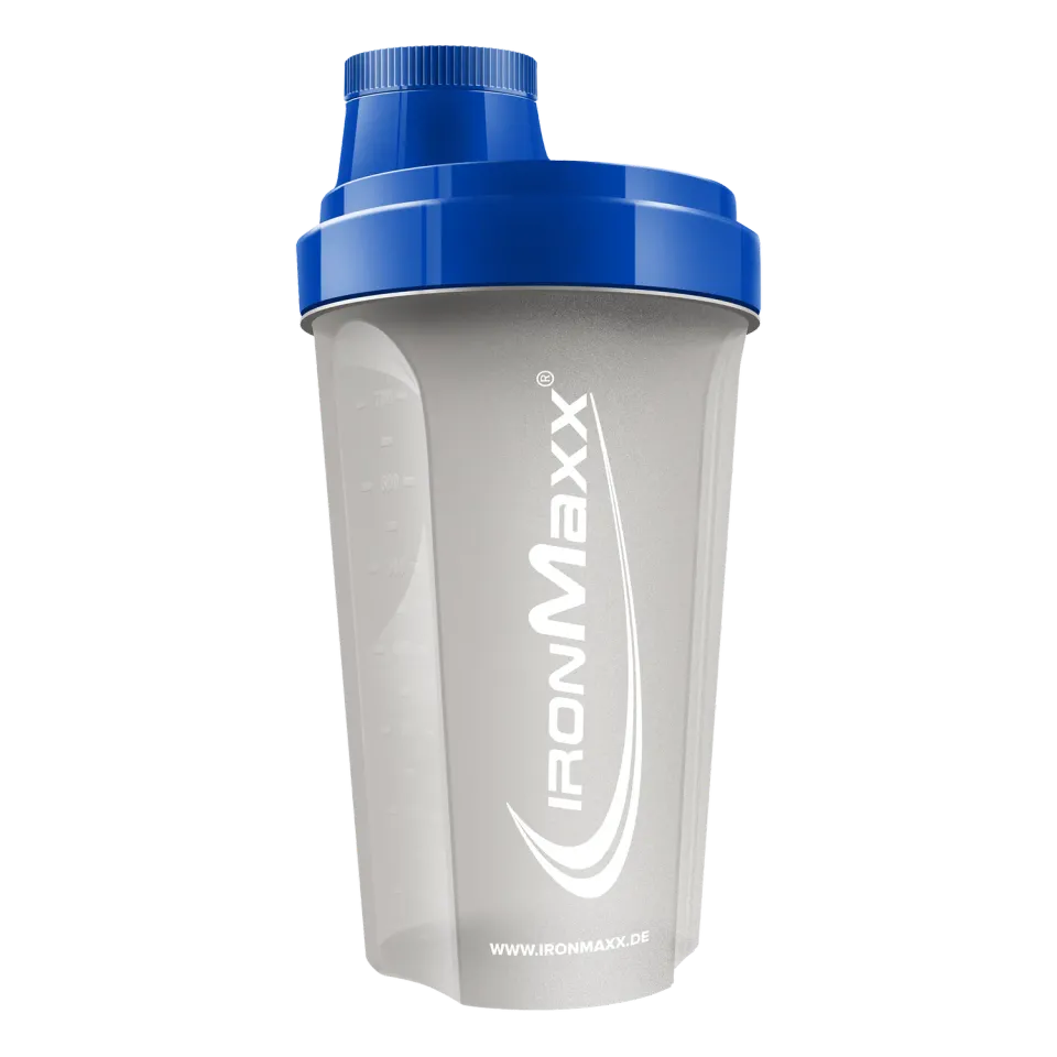 IronMaxx Shaker Transparent-Blau 700ml BPA-frei mit Sieb