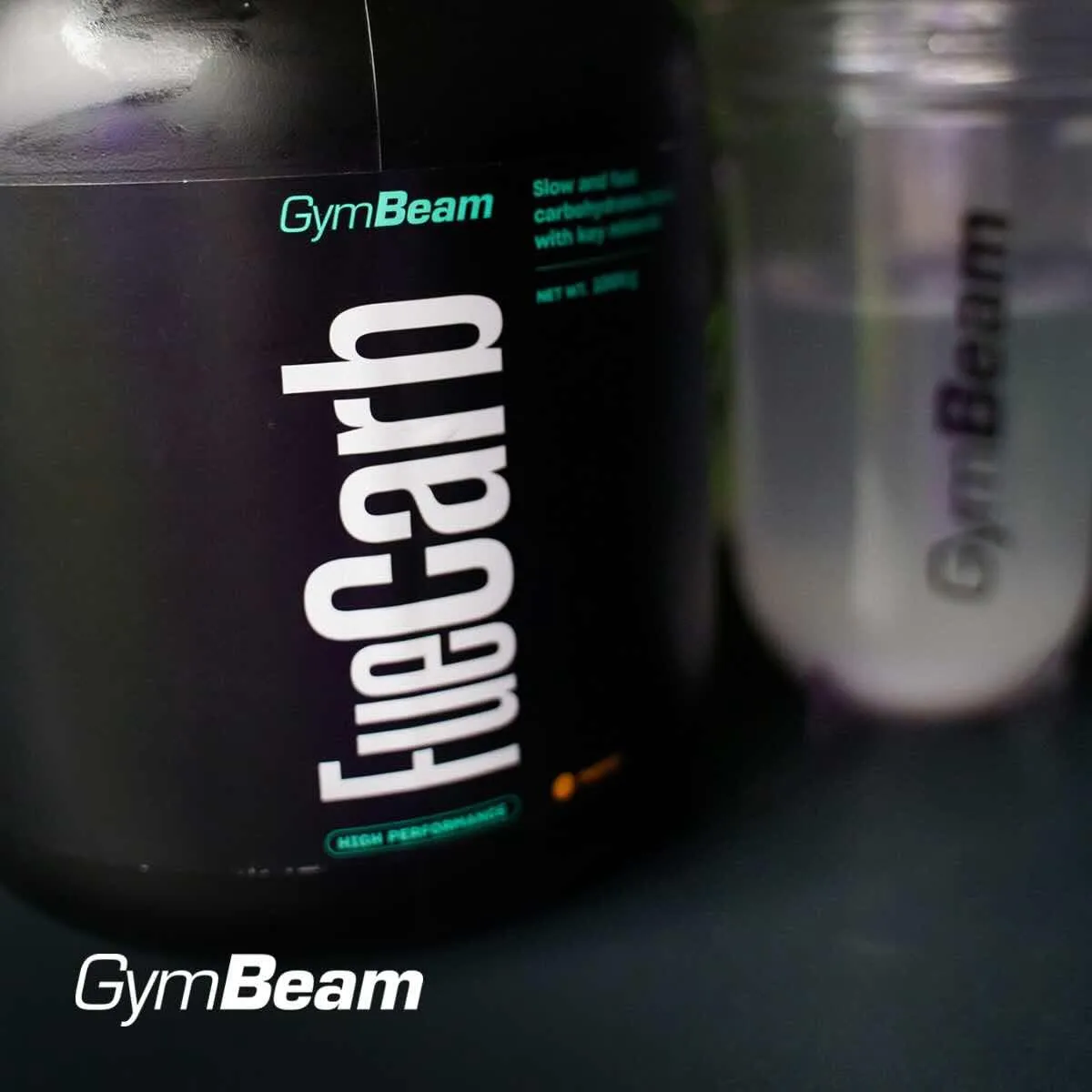 GymBeam FueCarb Pulver 1000 g Tropisch mit Vitargo