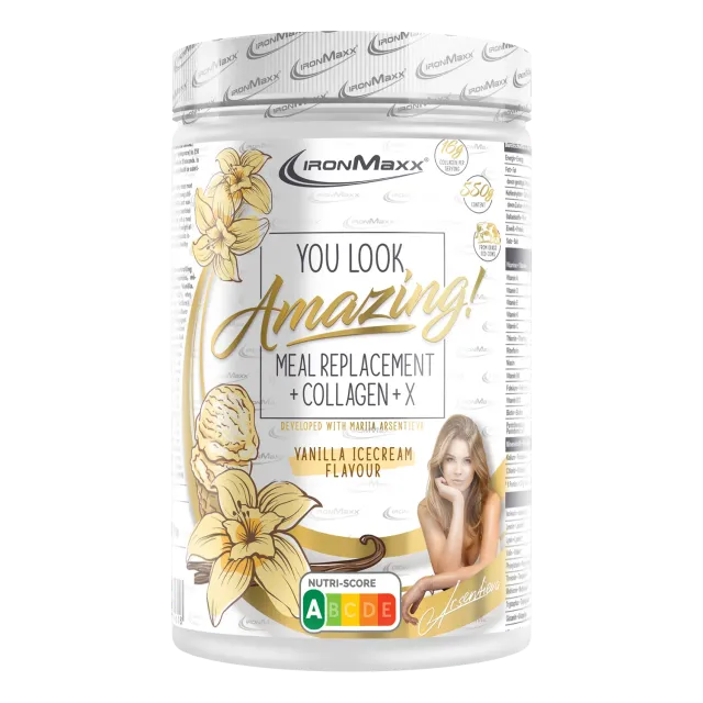IronMaxx Amazing Food Mahlzeitenersatz 550g Vanilla Ice Cream