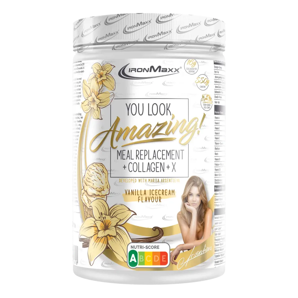 IronMaxx Amazing Food Mahlzeitenersatz 550g Vanilla Ice Cream