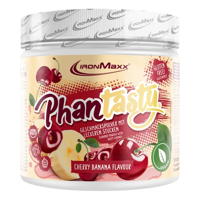 IronMaxx Phantasty Flavour Cherry Banana 250g vegan