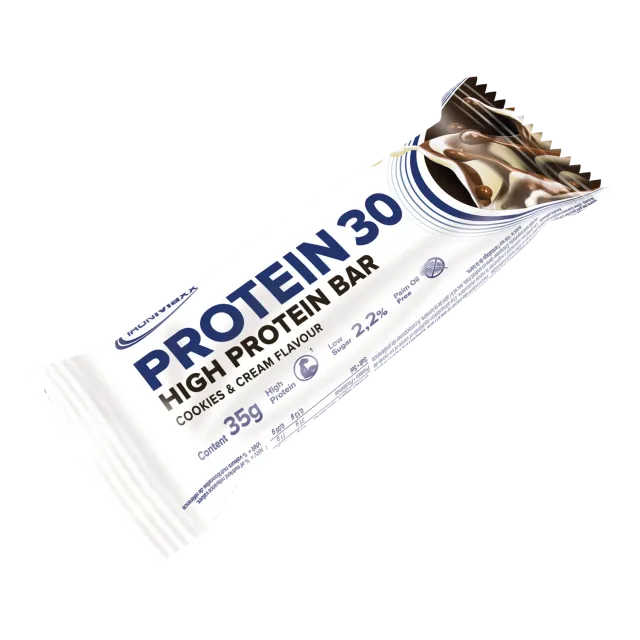 IronMaxx Protein 30 Cookies Cream Proteinriegel 35g High Protein