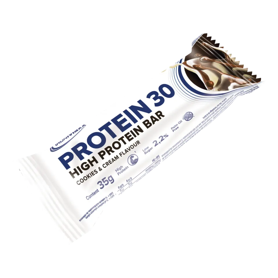IronMaxx Protein 30 Cookies Cream Proteinriegel 35g High Protein