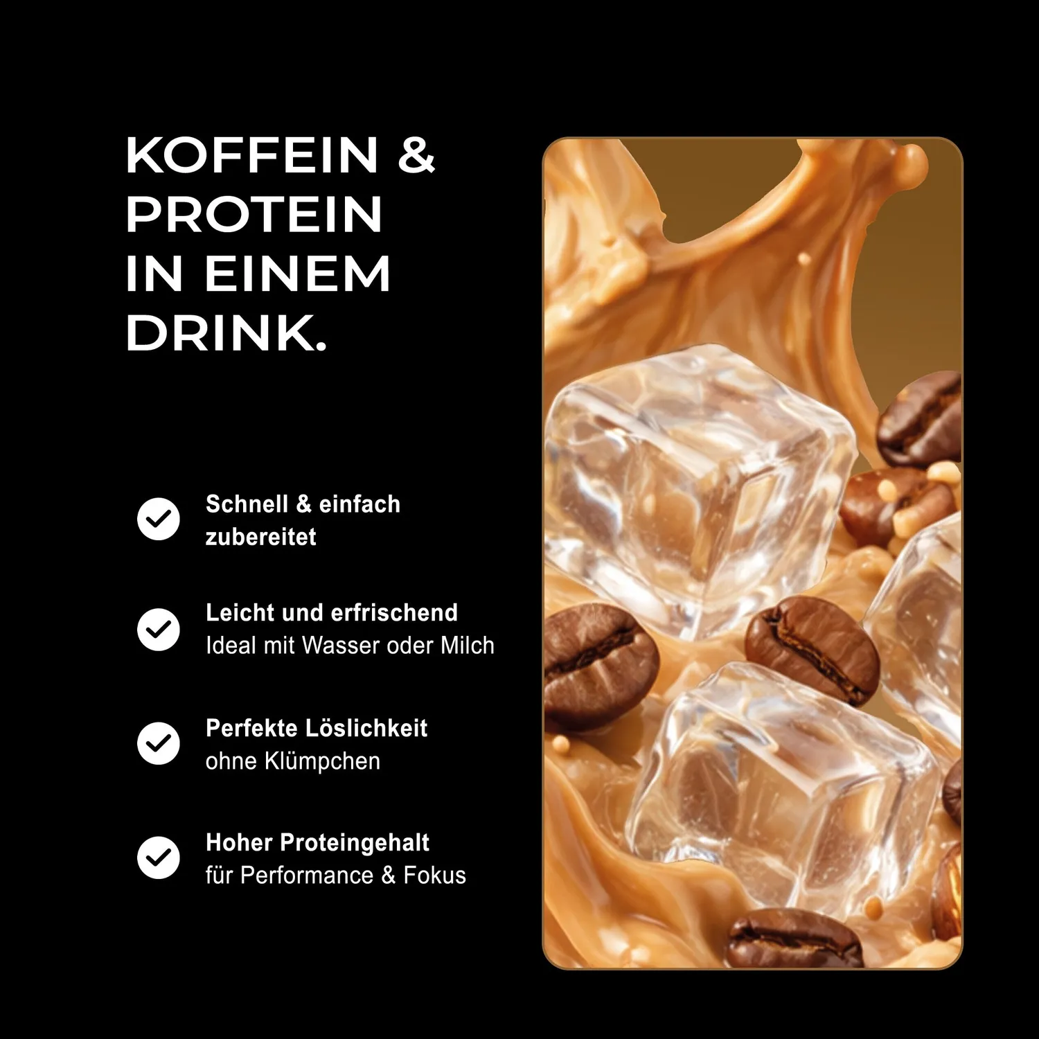 Neosupps Protein Coffee Hazelnut Macchiato Protein 500g mit Koffein