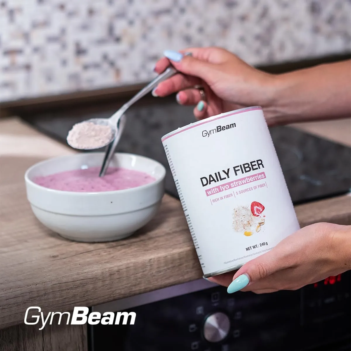 GymBeam Daily Fiber Ballaststoff Pulver 240 g
