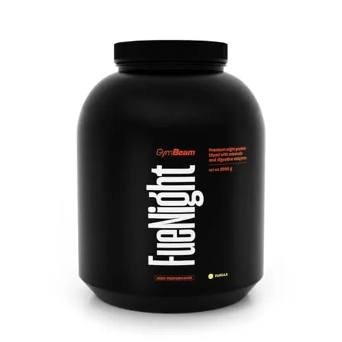 GymBeam FueNight Nacht-Protein Vanille 2000g mit Casein