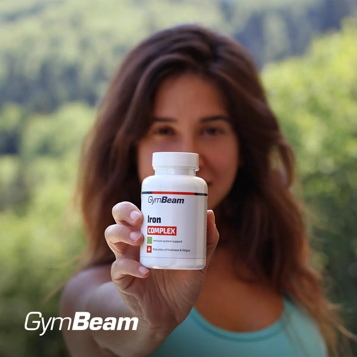 GymBeam Iron Complex Eisen Kapseln 120 Caps mit Vitamin C