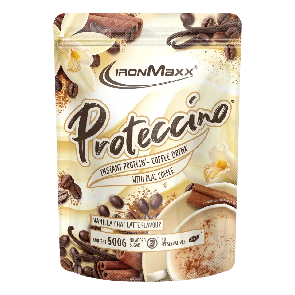 IronMaxx Proteccino Protein-Kaffee 500g Vanilla Chai Latte