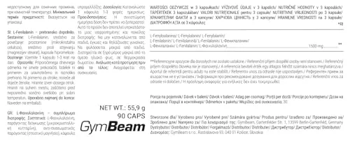 GymBeam L-Phenylalanin Kapseln 90 Caps vegan
