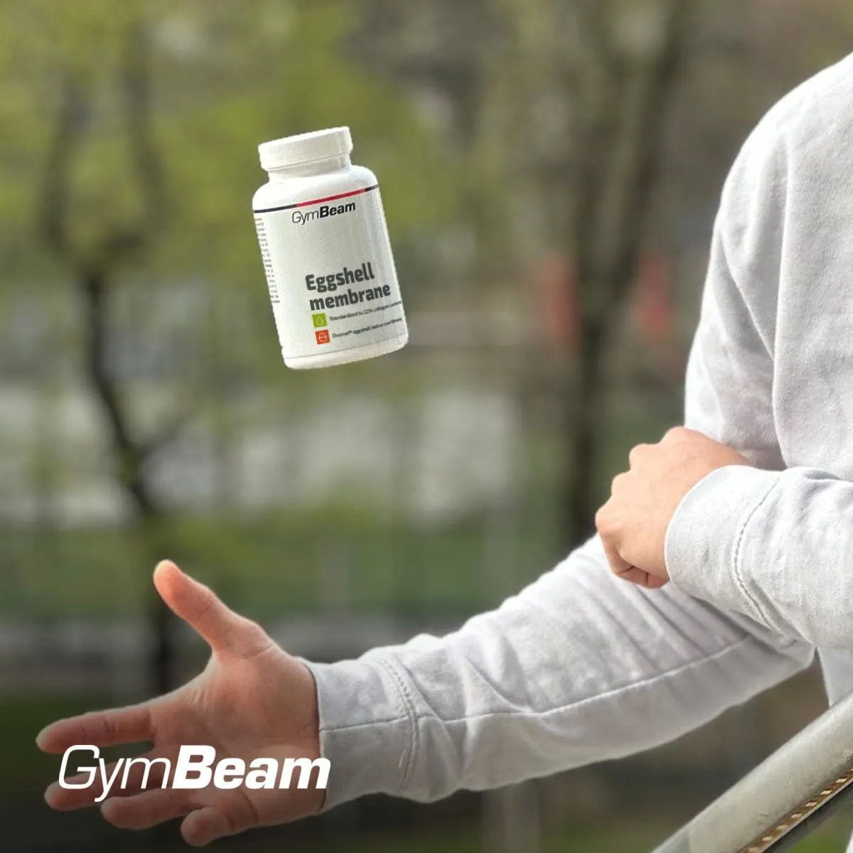 GymBeam Eierschalenmembran Kollagen Kapseln 60 Caps 500 mg