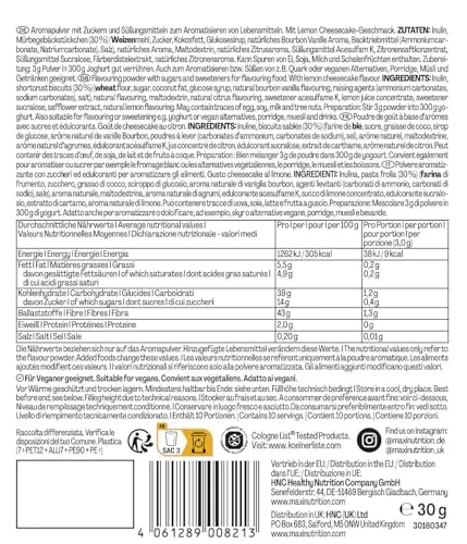 MaxiNutrition MaxFlavour Lemon Cheesecake Pulver 12x30g