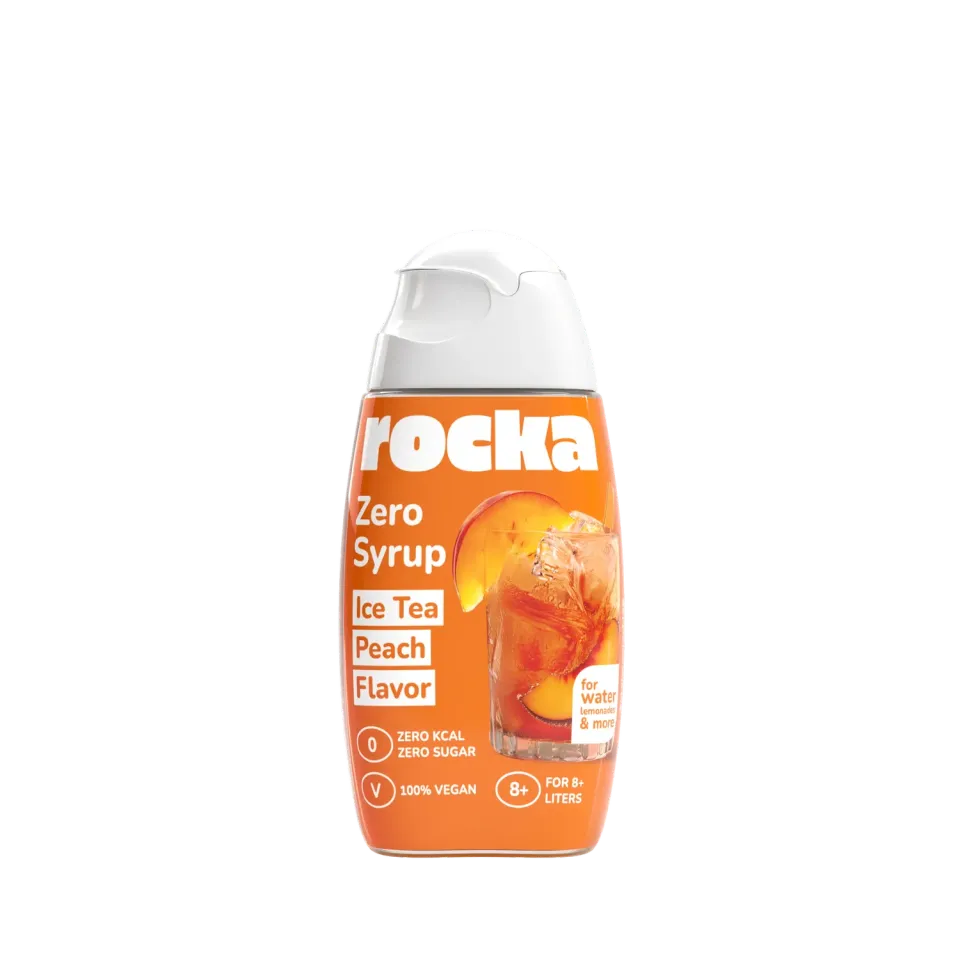 Rocka Nutrition Zero Syrup 65ml Ice Tea Peach zuckerfrei