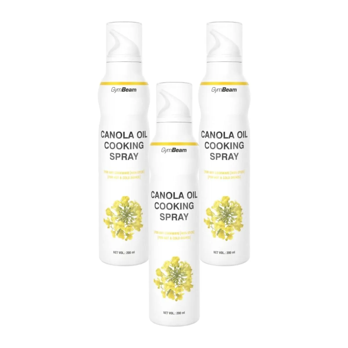 GymBeam Rapsöl-Spray Kochöl 200 ml ungesättigt