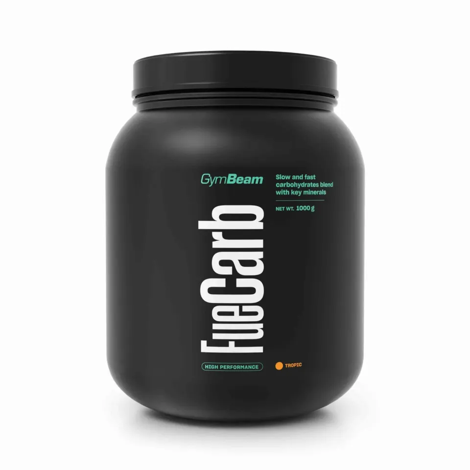 GymBeam FueCarb Pulver 1000 g Tropisch mit Vitargo