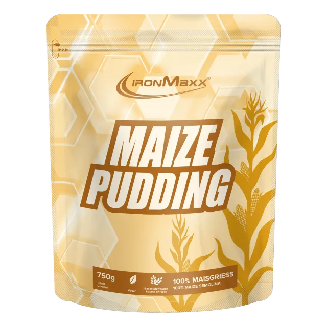 IronMaxx Maize Pudding Puddingpulver 750g vegan