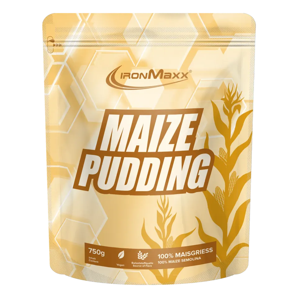 IronMaxx Maize Pudding Puddingpulver 750g vegan