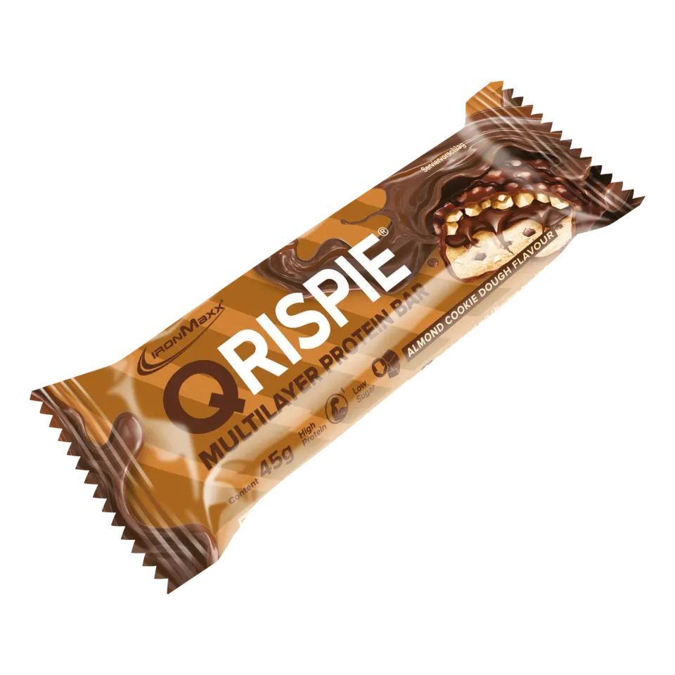 IronMaxx Qrispie Proteinriegel Almond Cookie Dough 45g