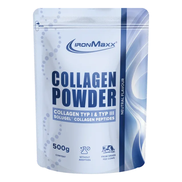 IronMaxx Collagen Pulver 500g Neutral geschmacksneutral