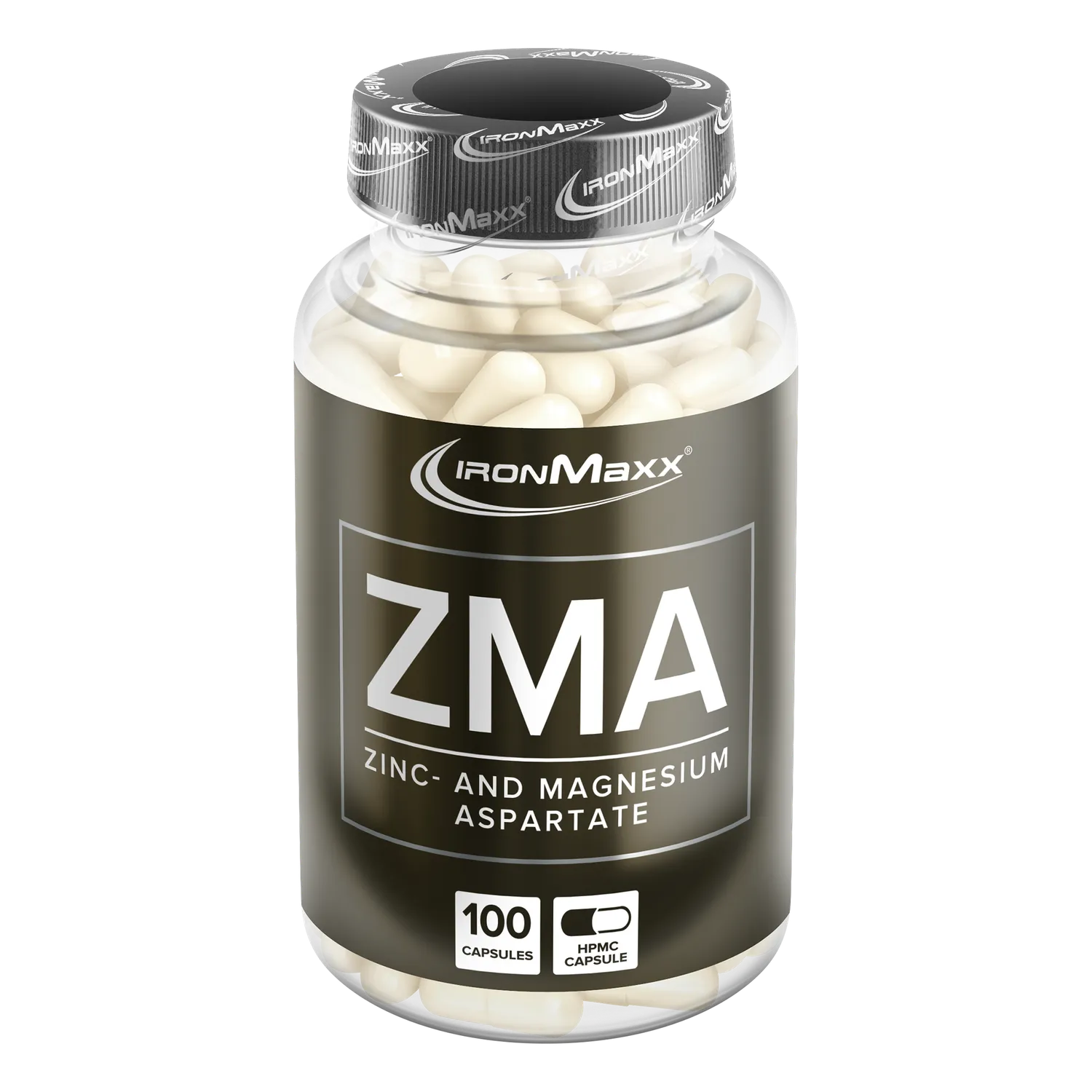 IronMaxx ZMA Zink Magnesium Kapseln 100 Caps B6