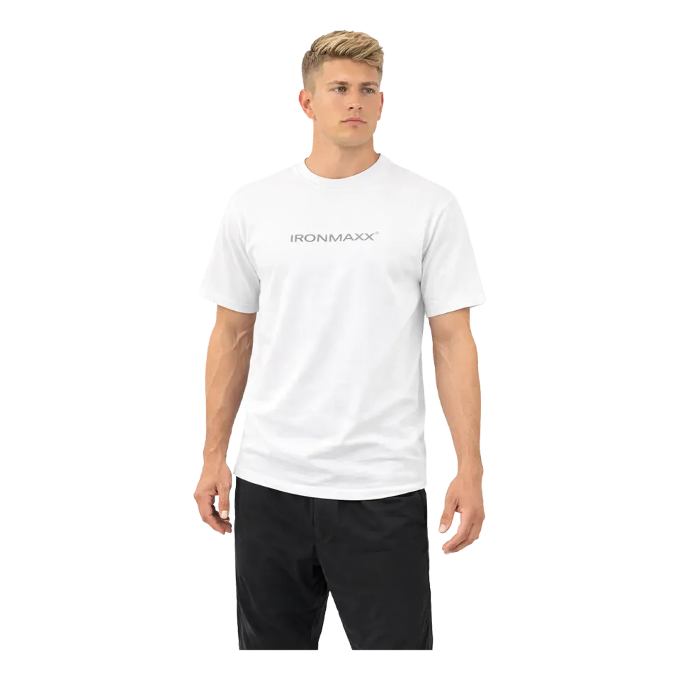 IronMaxx Sculpt Luxe T-Shirt Herren Weiß S weich
