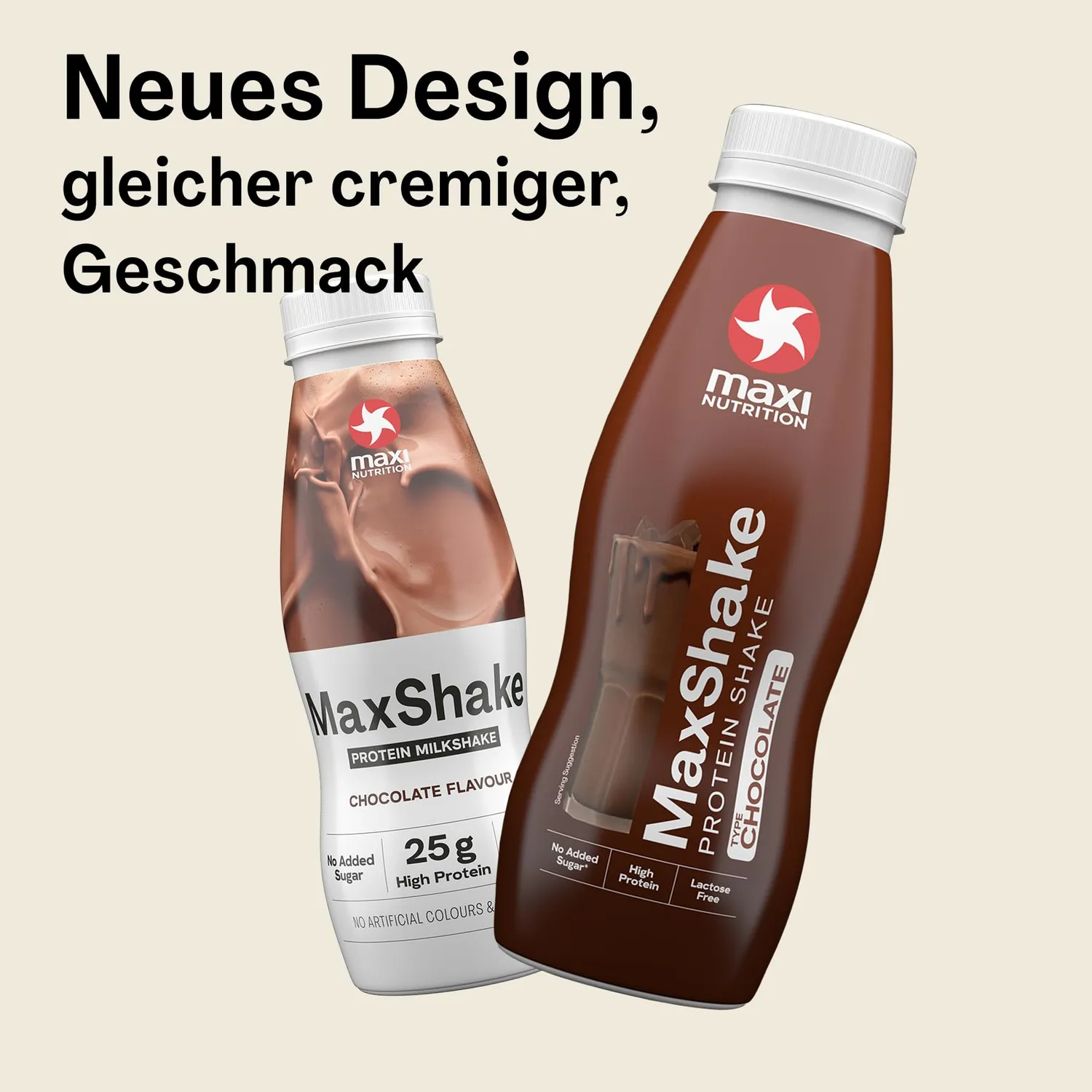 MaxiNutrition MaxShake Protein-Drink Schokolade 12x330ml laktosefrei