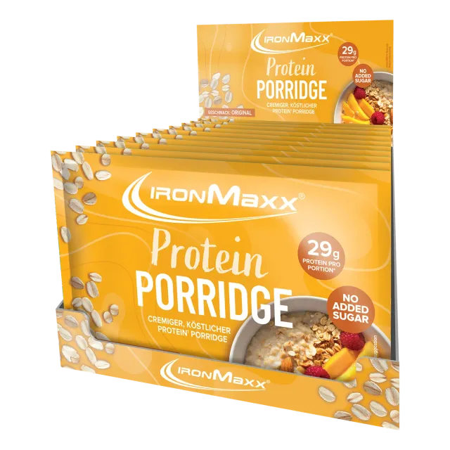IronMaxx Protein Breakfast Porridge 10x60g Sachets