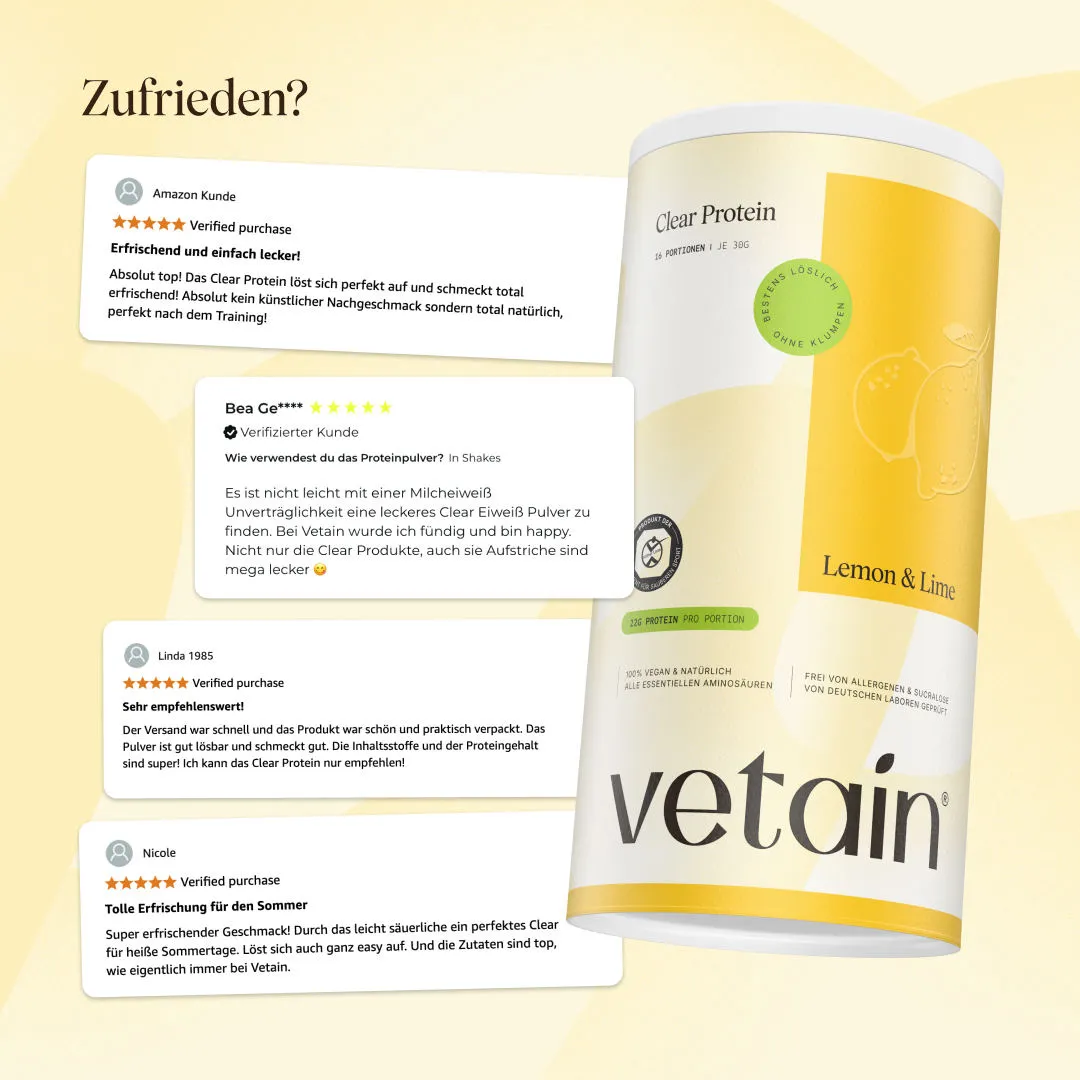 Vetain Clear Protein Lemon & Lime 480g