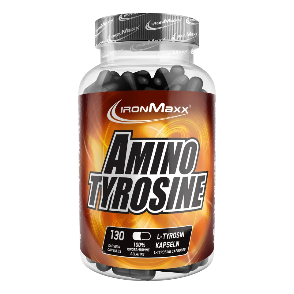 IronMaxx Amino Tyrosin Kapseln 130 Stück 700mg zuckerfrei