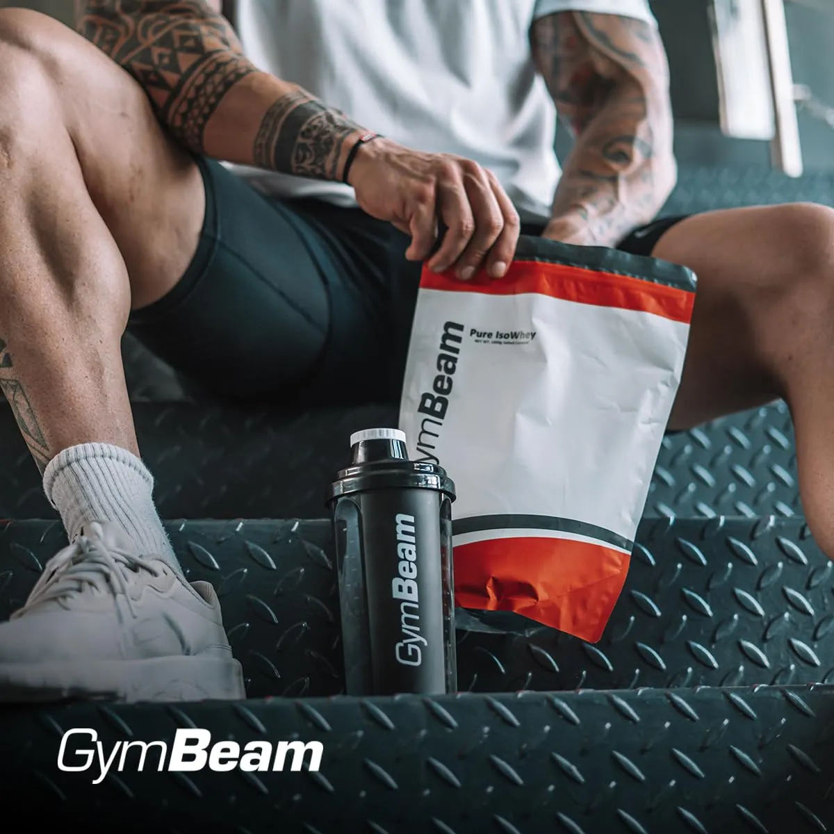 GymBeam Pure IsoWhey Isolat neutral 1000g zuckerarm